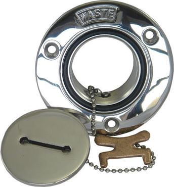 316 Stainless Steel Pipe Deck Plates - Deep Blue Yacht Supply
