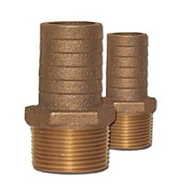 Bronze Pipe to Hose Adapters - Deep Blue Yacht Supply