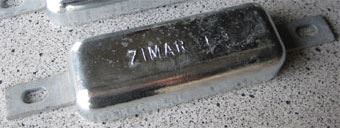 FE - 9 Weld On Plate Zinc - Deep Blue Yacht Supply