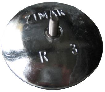 R - 3 3 - 11/16" Rudder Zinc - Deep Blue Yacht Supply