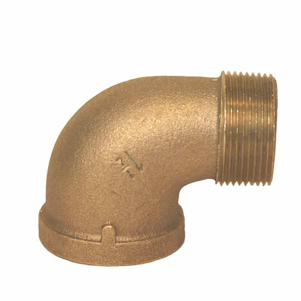 00103125 90 degree Bronze Street Elbows - Deep Blue Yacht Supply