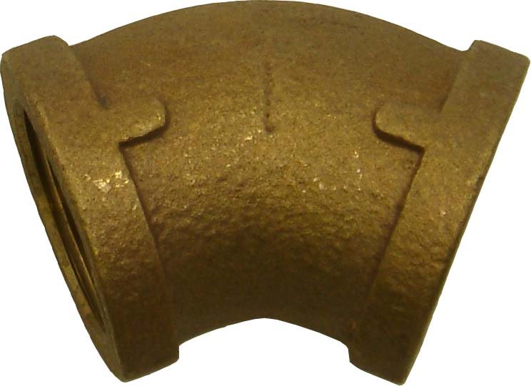 00102075 45 degree Bronze Elbows - Deep Blue Yacht Supply