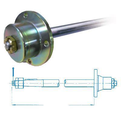 Fit and Face Shaft with Coupling A17 (Labor Only) - Deep Blue Yacht Supply