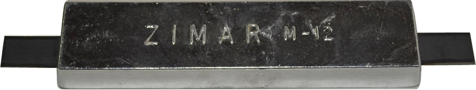 M - 12 Weld On Plate Zinc - Deep Blue Yacht Supply