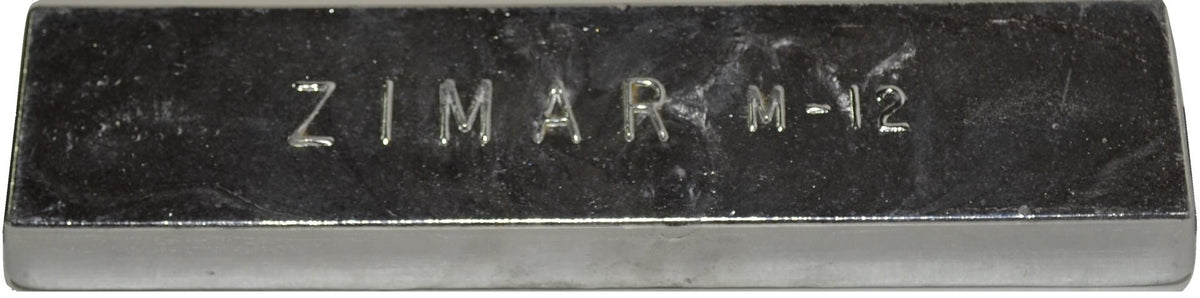 M - 12WS Bolt On Undrilled Plate Zinc - Deep Blue Yacht Supply