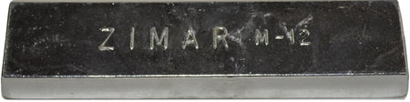 M - 12WS Bolt On Undrilled Plate Zinc - Deep Blue Yacht Supply