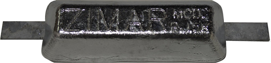 P - 1.5K Weld On Plate Zinc - Deep Blue Yacht Supply