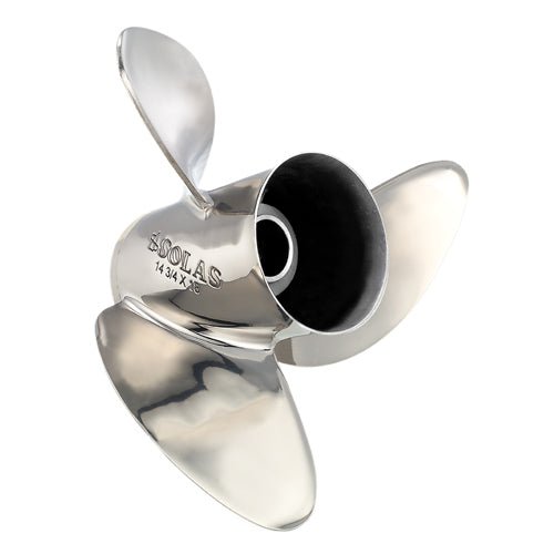SOLAS Rubex HR3 E Stainless 14 - 4/5 x 19 RH 9551 - 148 - 19 propeller - Deep Blue Yacht Supply