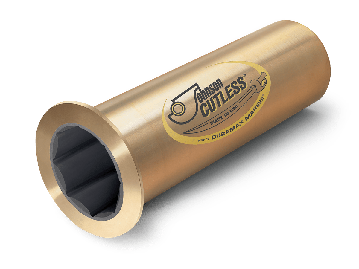 Johnson 6 1/2 inch x 8 3/8 inch FLARE Flanged Bearing - Deep Blue Yacht Supply