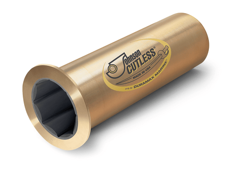 Johnson 14 3/4 inch x 17 3/4 inch PUNCH Flanged Bearing - Deep Blue Yacht Supply