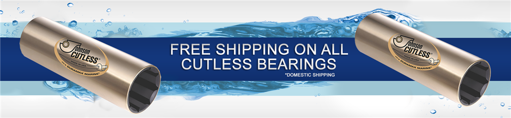 free shipping on brass cutlass bearings