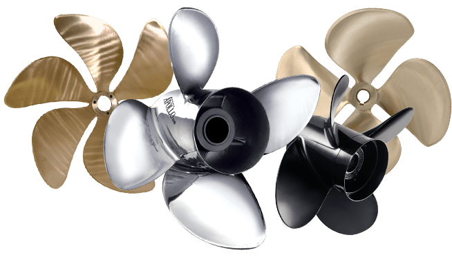 Different types of boat propellers - Deep Blue Yacht Supply