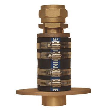 Complete Assembly Oval Base Bronze Shaft Logs - Deep Blue Yacht Supply