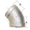 70EFF20045 45 degree Stainless Steel Elbows