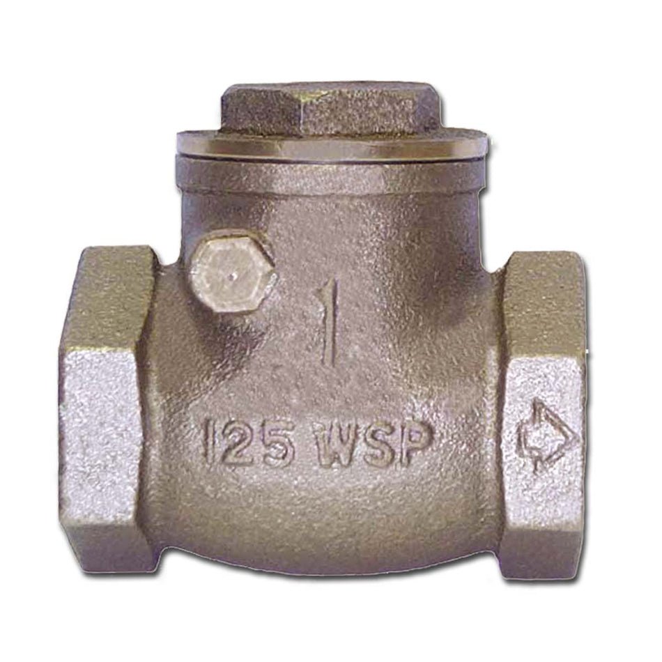 00SCV100 Bronze Swing Check Valves - Deep Blue Yacht Supply