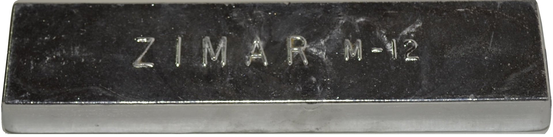M-12WS Zimar Bolt On Undrilled Plate Boat Zinc Anode