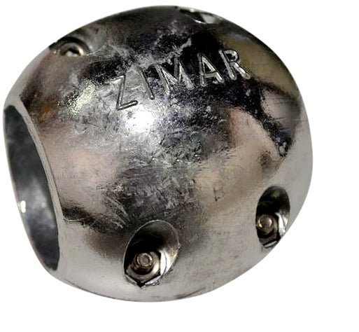 X - 8 Zimar Shaft Zinc Anode 1 - 3/4" Diameter - Deep Blue Yacht Supply