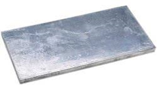 Picture of A-2X12 Bolt On Undrilled Plate Zinc 