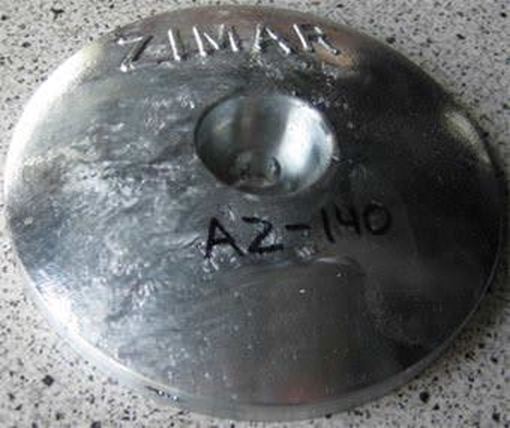 Picture of AZ-140 Round Plate Zinc 