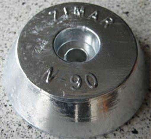 Picture of N-90 Round Plate Zinc 