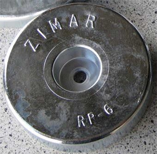 Picture of RP-6 Round Plate Zinc 