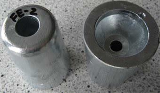 FE-2 Zimar Nut Zinc Anode