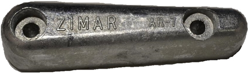 Picture of AR-6 Bolt On Drilled Plate Zinc 