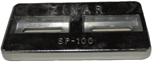 Picture of SP-100 Divers Plate Bolt On Drilled Plate Zinc 
