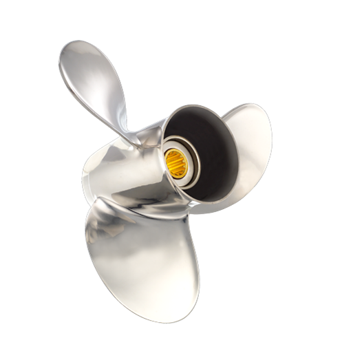 stainless steel propeller for TOHATSU/NISSAN/MERCURY 9.9-20HP 10