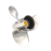 stainless steel propeller for YAMAHA/HONDA/MERCURY 9.9-15HP 11