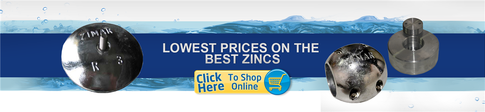 Zimar Zinc anodes on sale