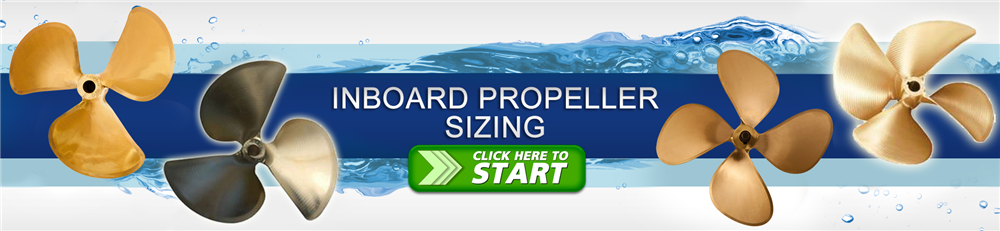 Michigan Wheel inboard prop sizing